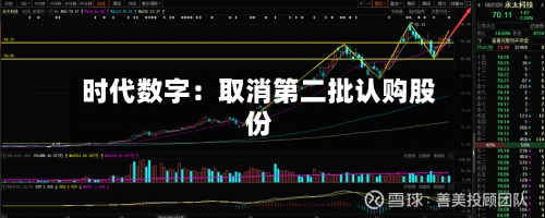 时代数字:取消第二批认购股份-第2张图片