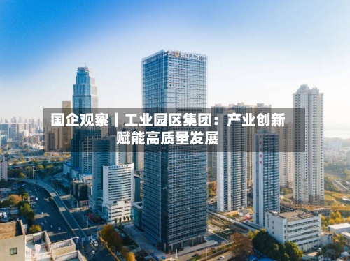 国企观察｜工业园区集团：产业创新赋能高质量发展-第2张图片