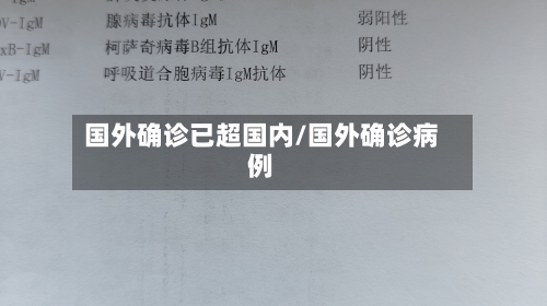 国外确诊已超国内/国外确诊病例-第3张图片