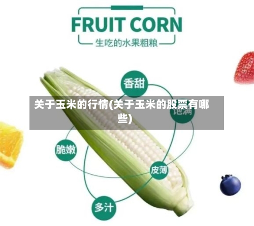 关于玉米的行情(关于玉米的股票有哪些)-第2张图片