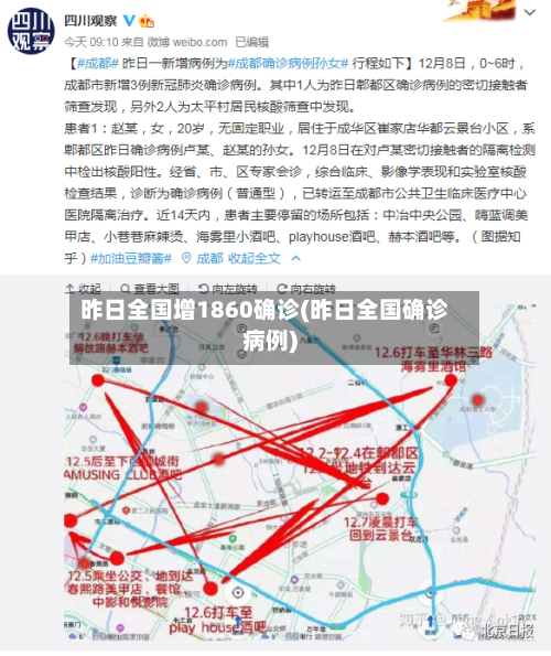 昨日全国增1860确诊(昨日全国确诊病例)