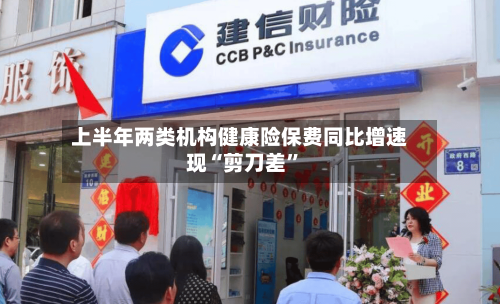 上半年两类机构健康险保费同比增速现“剪刀差”