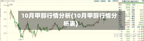 10月甲醇行情分析(10月甲醇行情分析表)