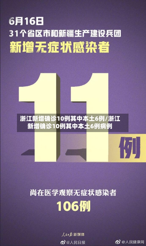 浙江新增确诊10例其中本土6例/浙江新增确诊10例其中本土6例病例-第3张图片