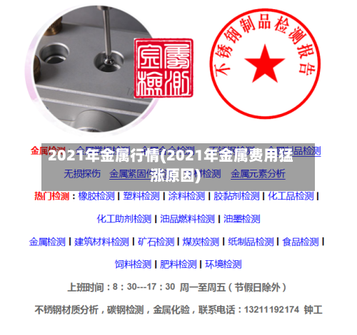 2021年金属行情(2021年金属费用猛涨原因)-第2张图片